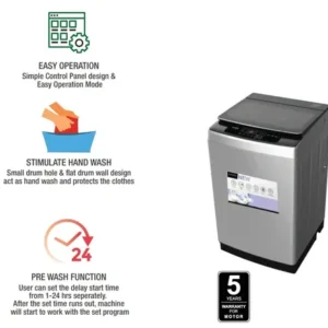 Hyundai Top Load Washing Machine 8kg